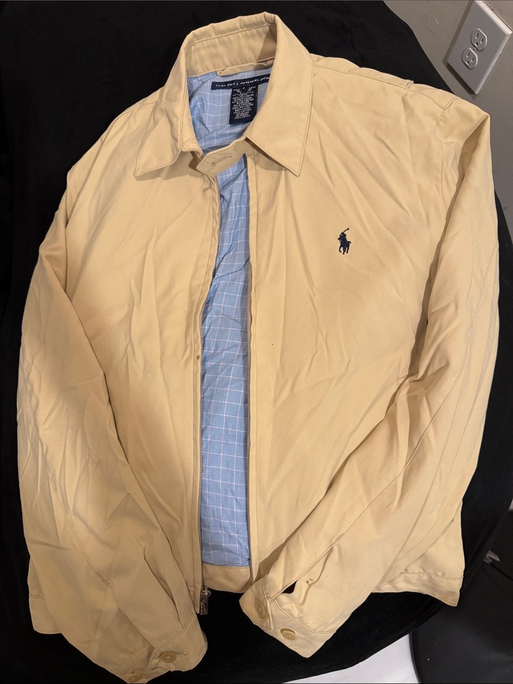 Mens sz S Polo Ralph Lauren golf jacket